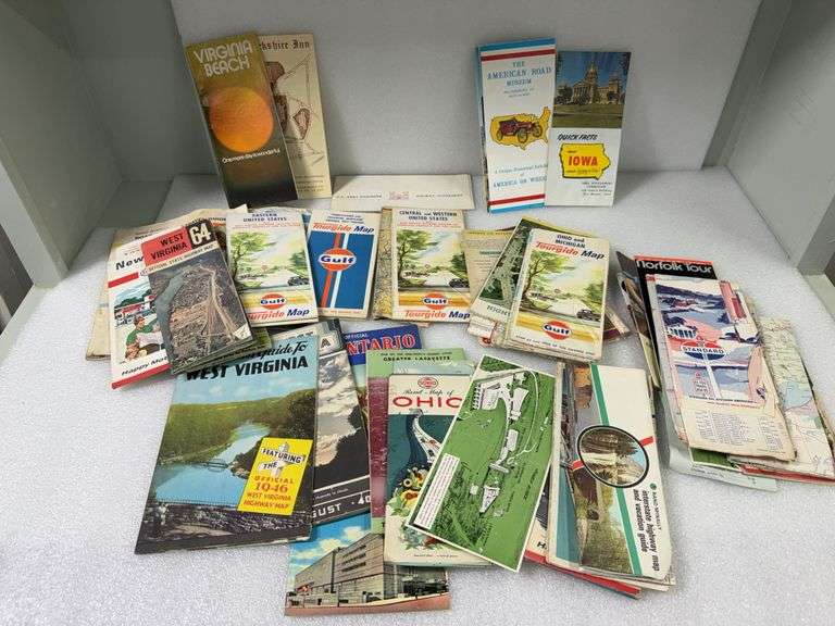 Road Maps (Many Vintage)