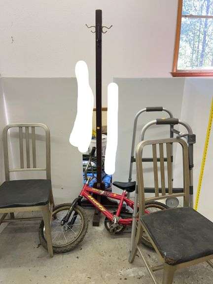 Bike, Chairs, Hall Tree