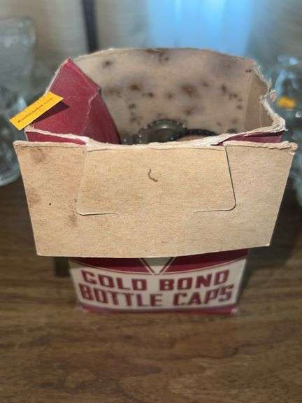 Assorted Gold Bond Bottle Caps