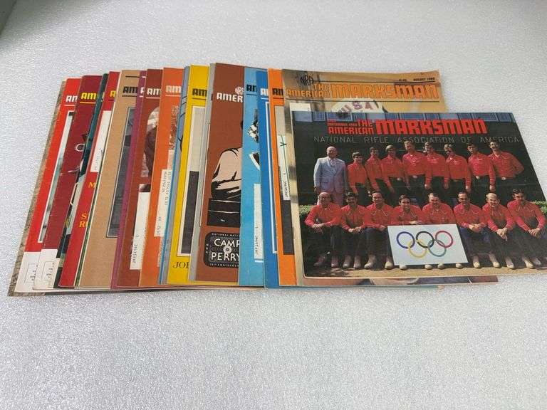 22 Vintage The American Marksman Magazines