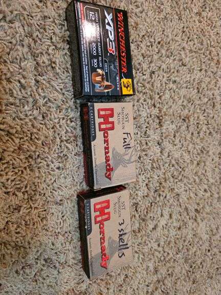 1 full & 2 partial boxes of 12 Gauge Slugs