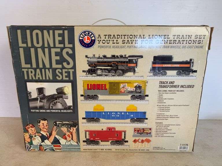 Lionel Lines train set in box