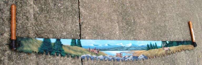 PAINTED SAW, MAHLON TROYER