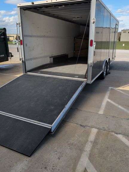 2015 - 24' Cargo Pro aluminum enclosed trailer - contents not included