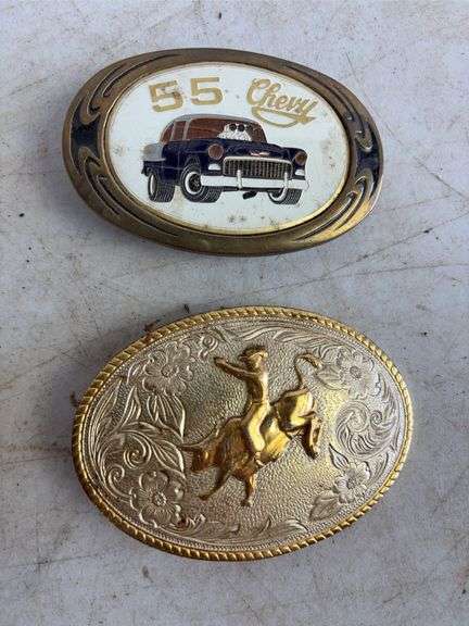 (8) miscellaneous belt buckles - see photos