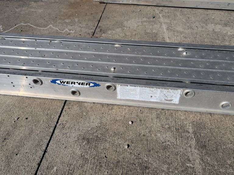 24' Werner industrial ladder