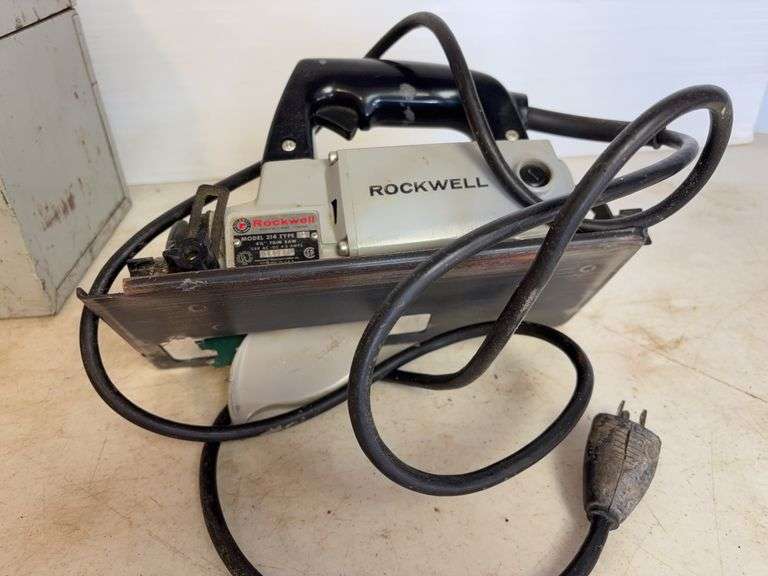 Adjustable roller stand, cable cutter, and Rockwell trim saw