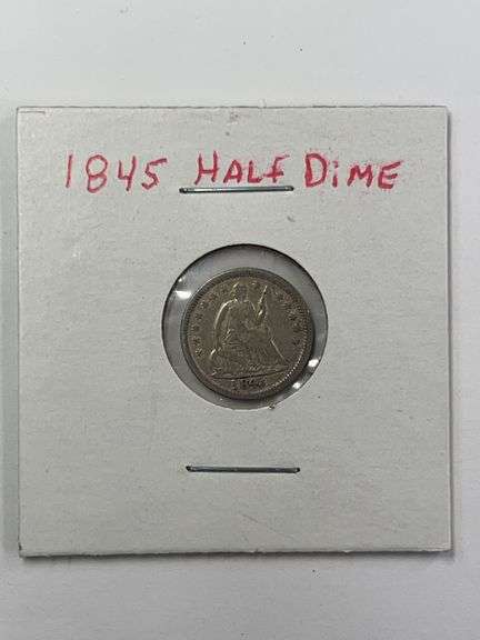 1845 Liberty Seated Half Dime