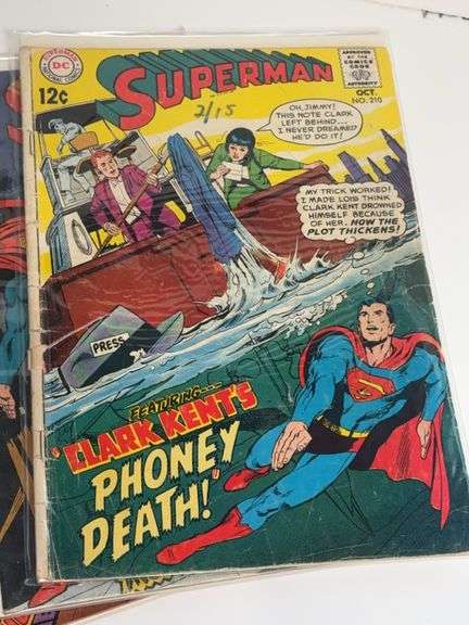 (8) Superman Comics
