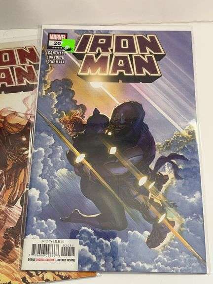 (6) Marvel Iron Man Comics (#’s 10, 12, 13, 15, 20, and 21)