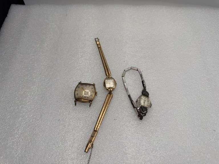 Vintage Rolled Gold or Gold Filled Watches