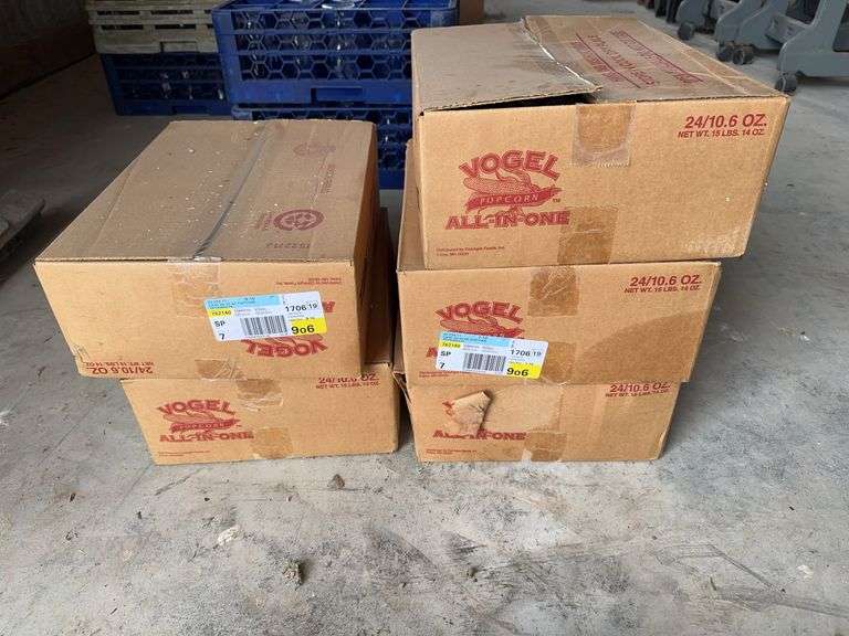 (5) Boxes Yogel Popcorn