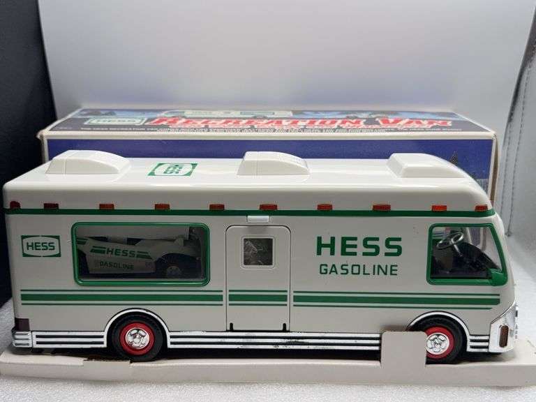 Hess Vintage 1998 Recreation Van With Motorcycle & Dune Buggy