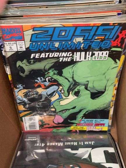 Large Assortment of Marvel and DC Comics