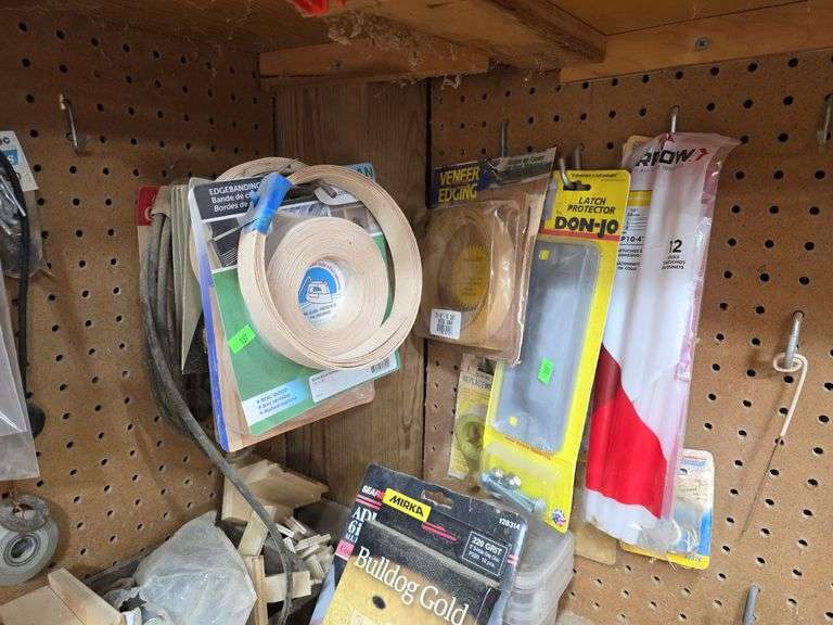 Sandpaper, Edging & Kreg Jig