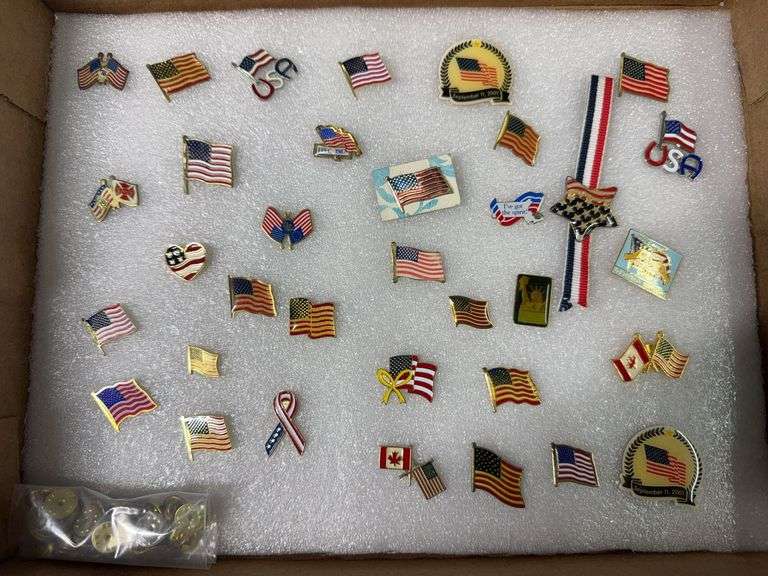 MISCELLANEOUS FLAG PINS