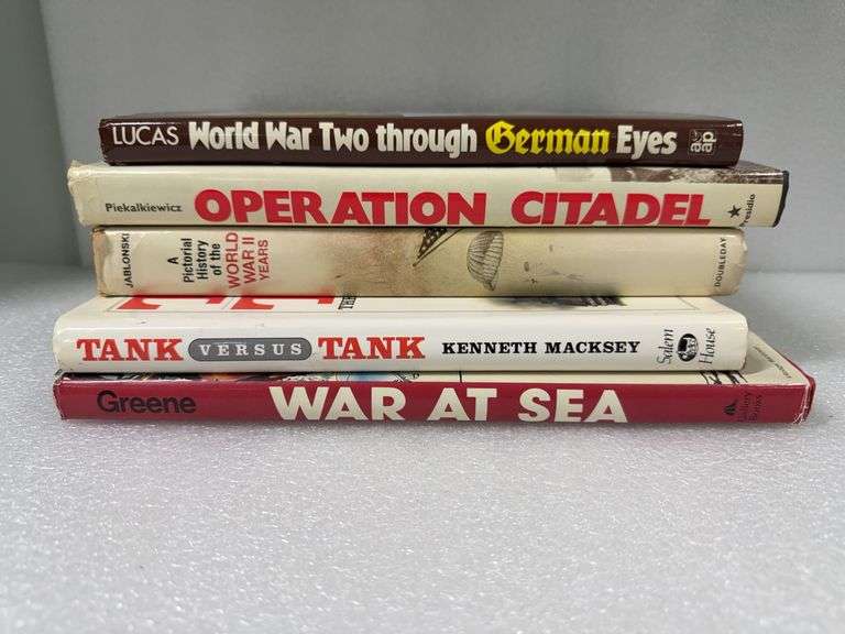 Miscellaneous Lot of Military Books