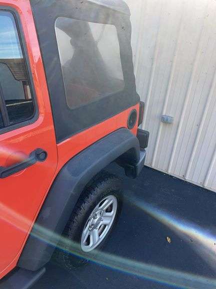 2015 Orange 4D Jeep Wrangler