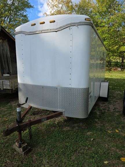 12 ft box trailer contents not included