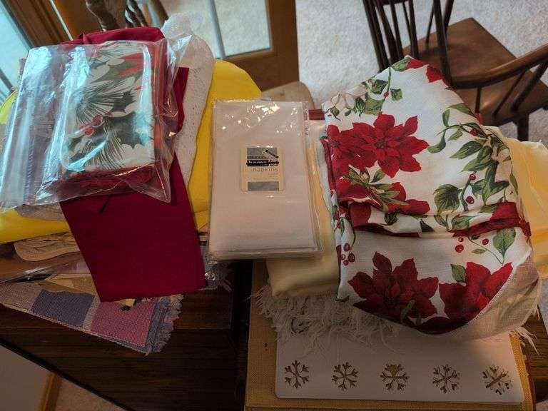 Assortment of placemats