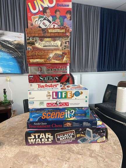 Multiple Games Including Star Wars Electronic Galactic Battle
