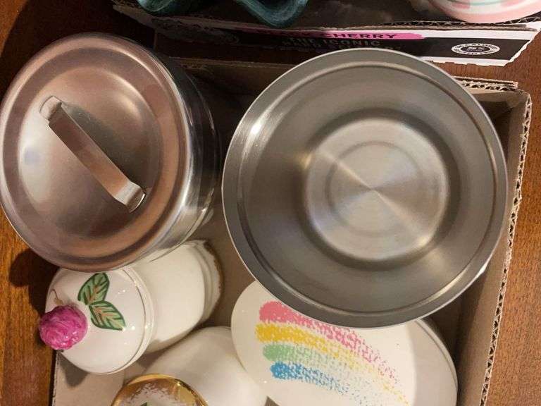 Assortment of decorative dishes