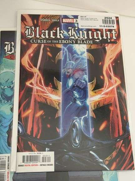 (17) Marvel Comics (Includes The Infinity Gauntlet, Thanos, The Eternals, and Black Knight)