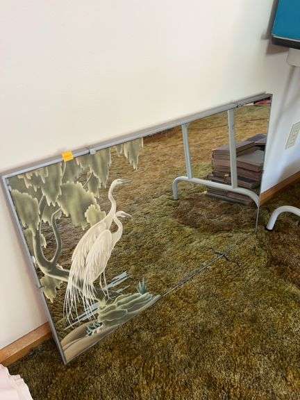 Heron Decorative Wall Mirror