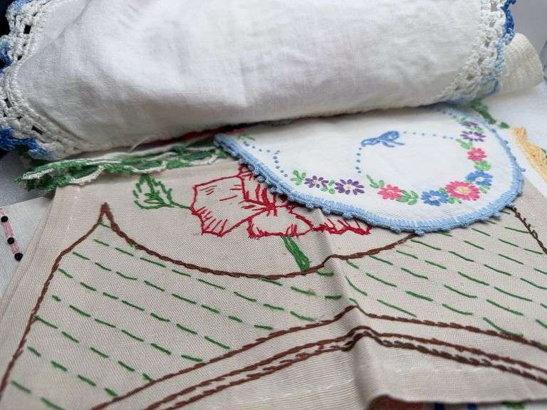 Vintage Linens & Doilies
