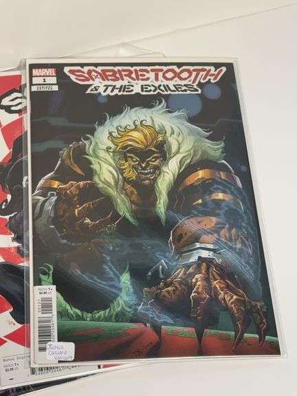 (6) Marvel Sabertooth Comics