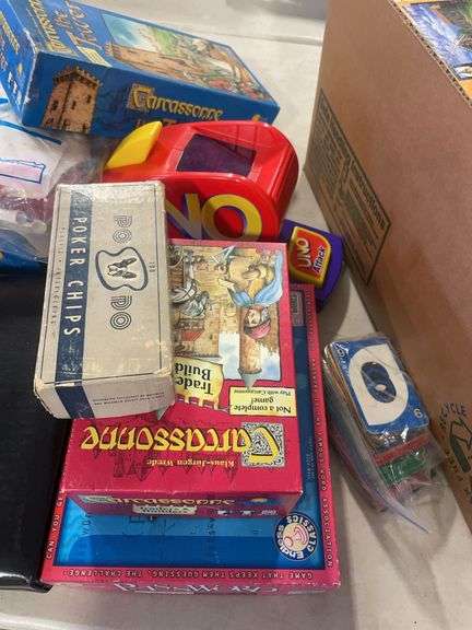 Assortment of puzzles, card and board games - see photos