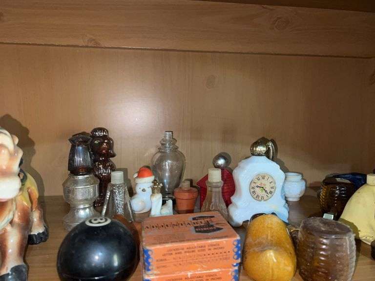 Contents of Shelf-Vintage Avon