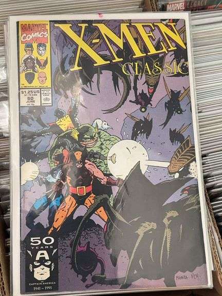 (2) Boxes of Assorted Marvel and DC Comics