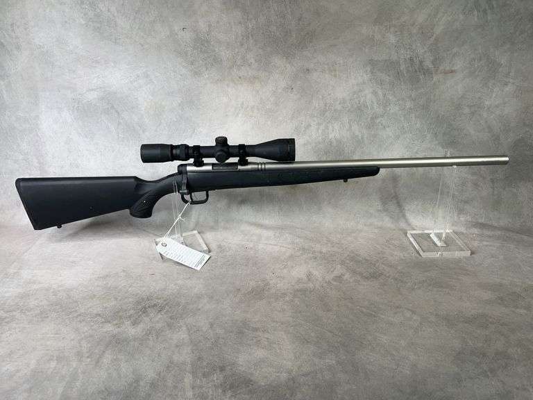 Savage B-Mag 17 WSM Ser# N959104 with Simmons Whitetail Classic 3.5-10x40 Scope