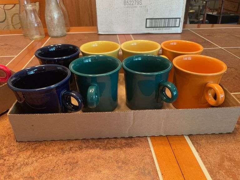 (15) Fiestaware mugs