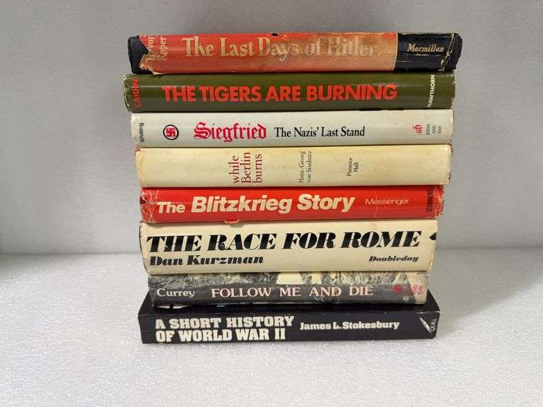 VINTAGE MILITARY BOOKS