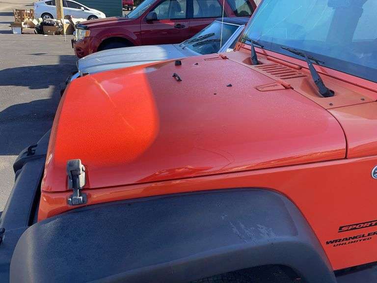 2015 Orange 4D Jeep Wrangler