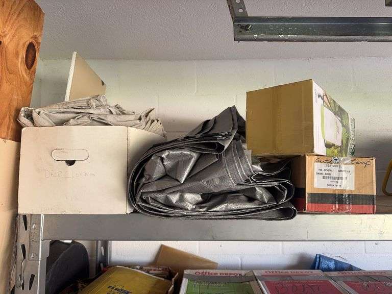 Drop Cloths, Tarp, Sprayer