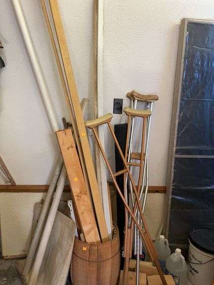 Nail Keg, Trim, Crutches, Etc.