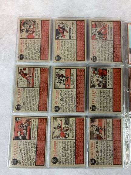 1962 Topps BB 58 Card Lot - Nice - EX-NM