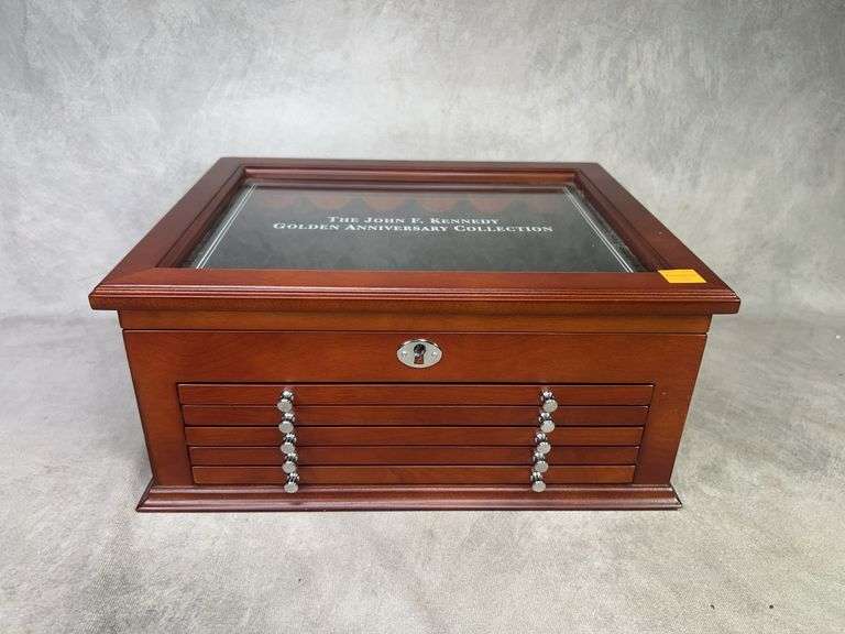 John F. Kennedy Golden Anniversary Collection Coin Case