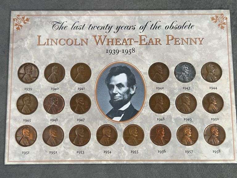 Lincoln Wheat-Ear Penny ( 1939-1958 )
