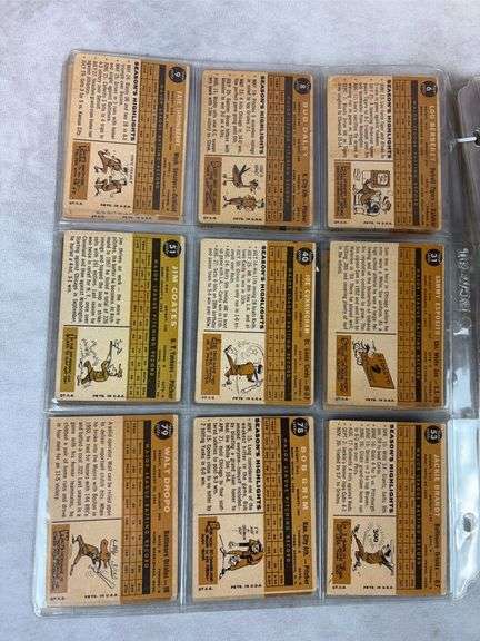 1960 Topps 100+ Card Mid Grade Starter Set
