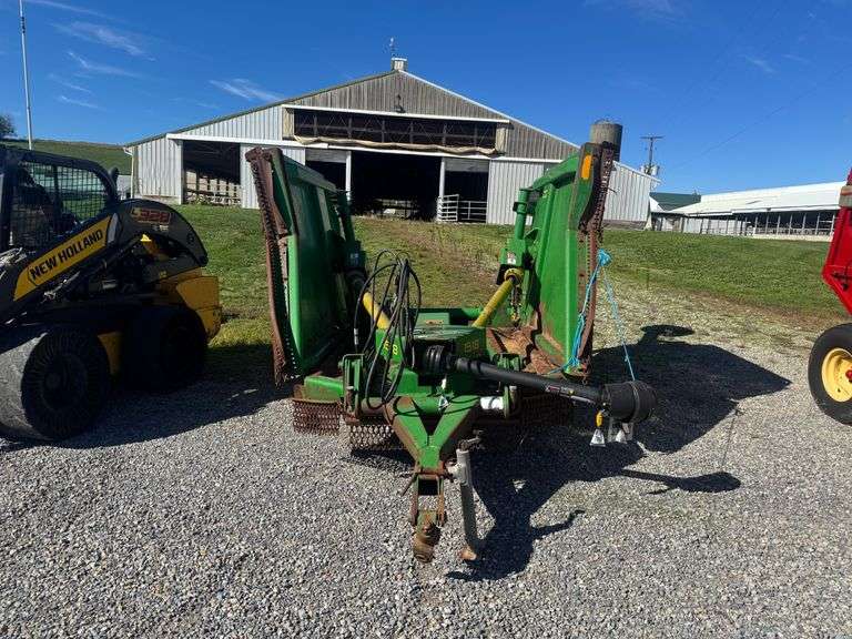 JD 1518 batwing mower w/ new PTO shaft