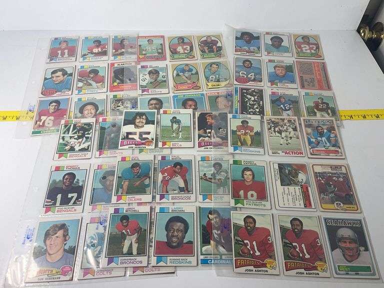 Early 1970s Football Cards
