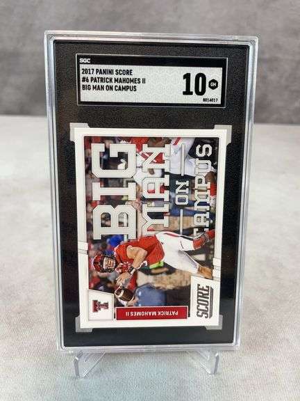 Patrick Mahomes  2000 Panini, SGC 10