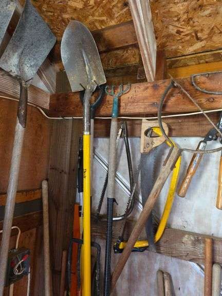 Large lot of hand tools