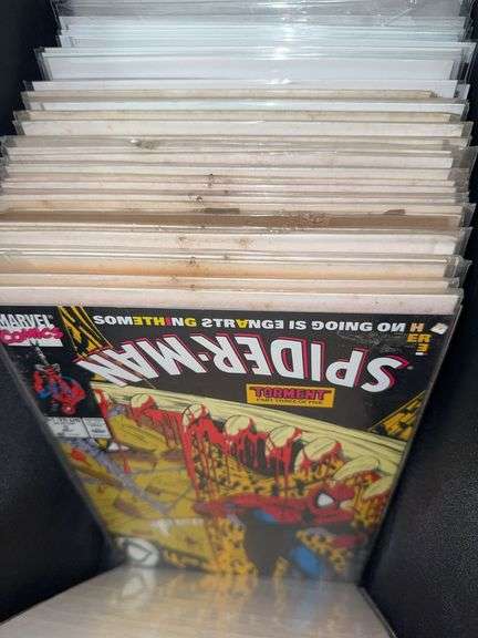 Large Assortment of Marvel Wolverine, Ghost Rider, and Spiderman Comics