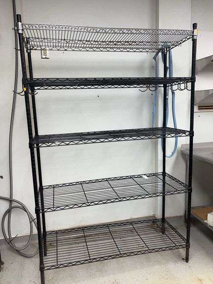 Metal Shelving Unit (5 Shelves)