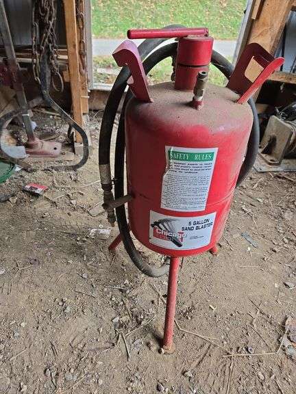 5 gallon sand blaster